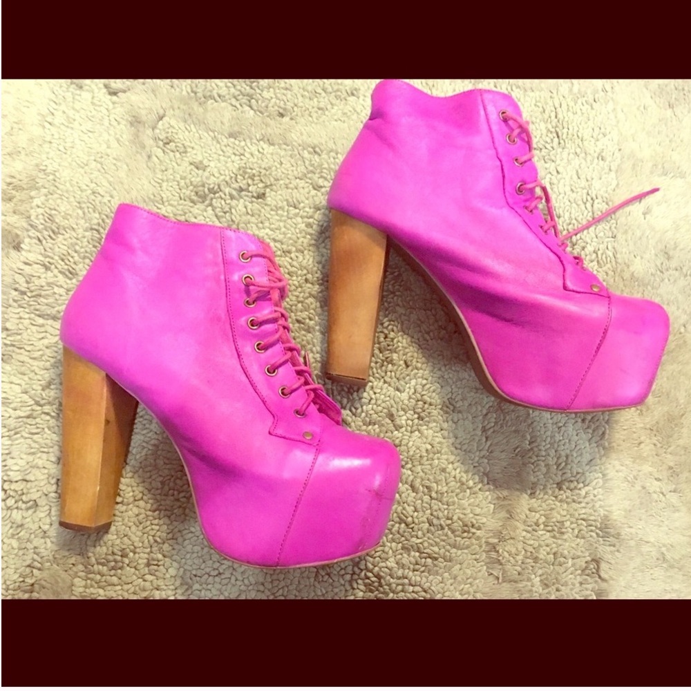 Hot Pink Jefferey Campbell’s